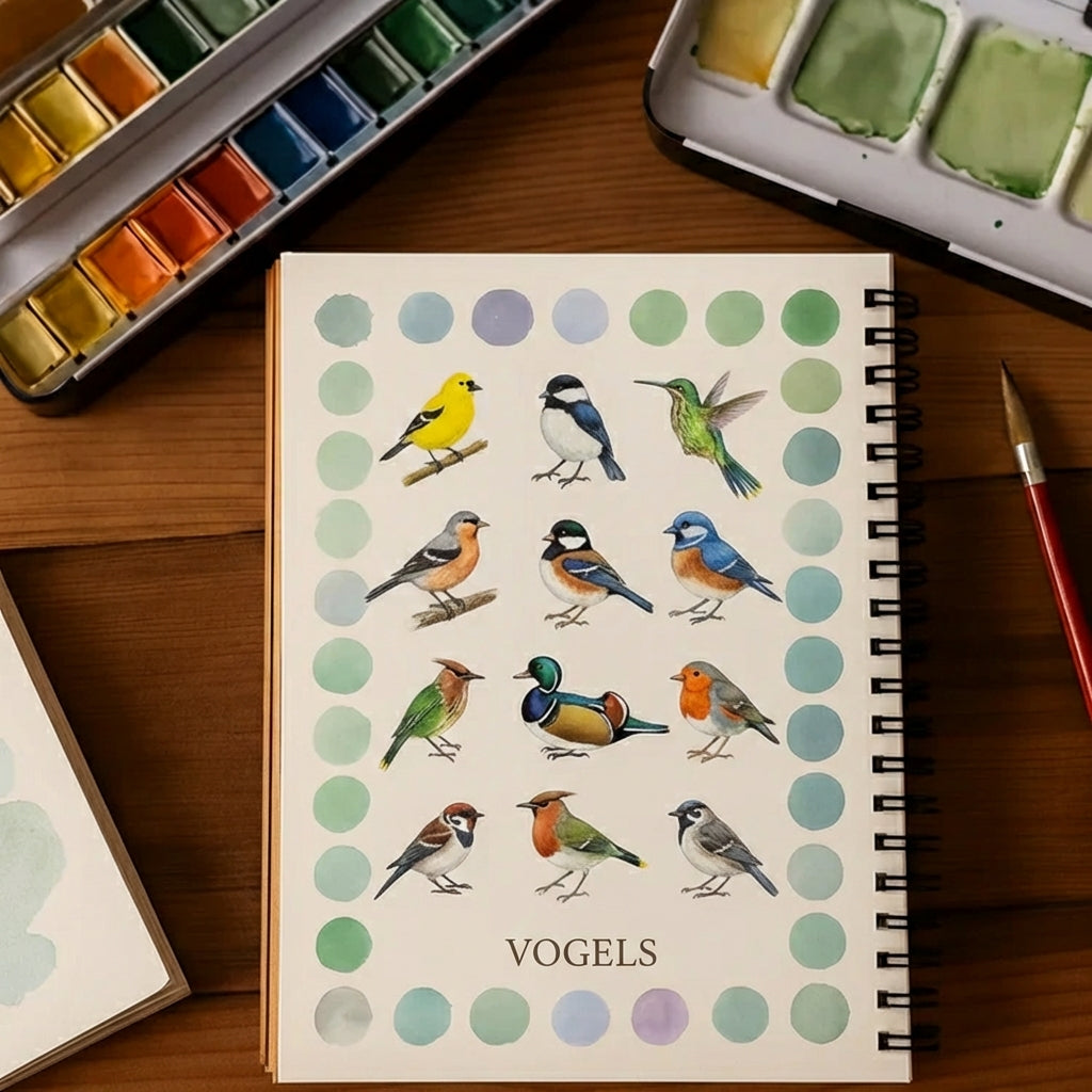 Complete set voor aquarelschilderen