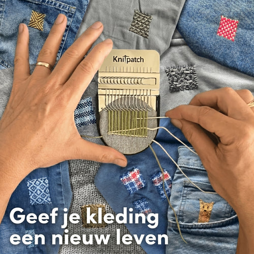 KnitPatch™ – Verander slijtage in design